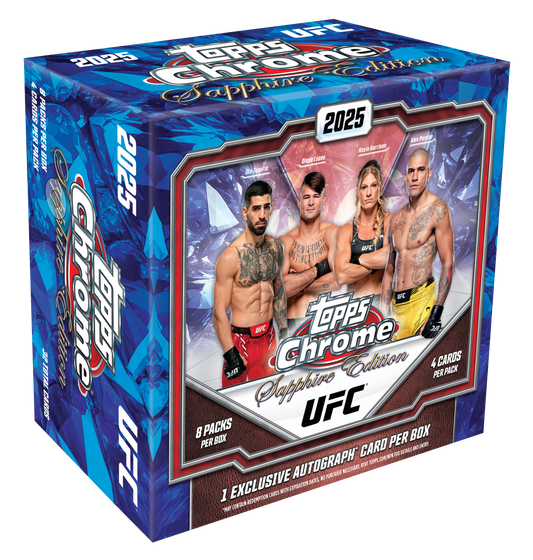 2025 Topps UFC Chrome SAPPHIRE