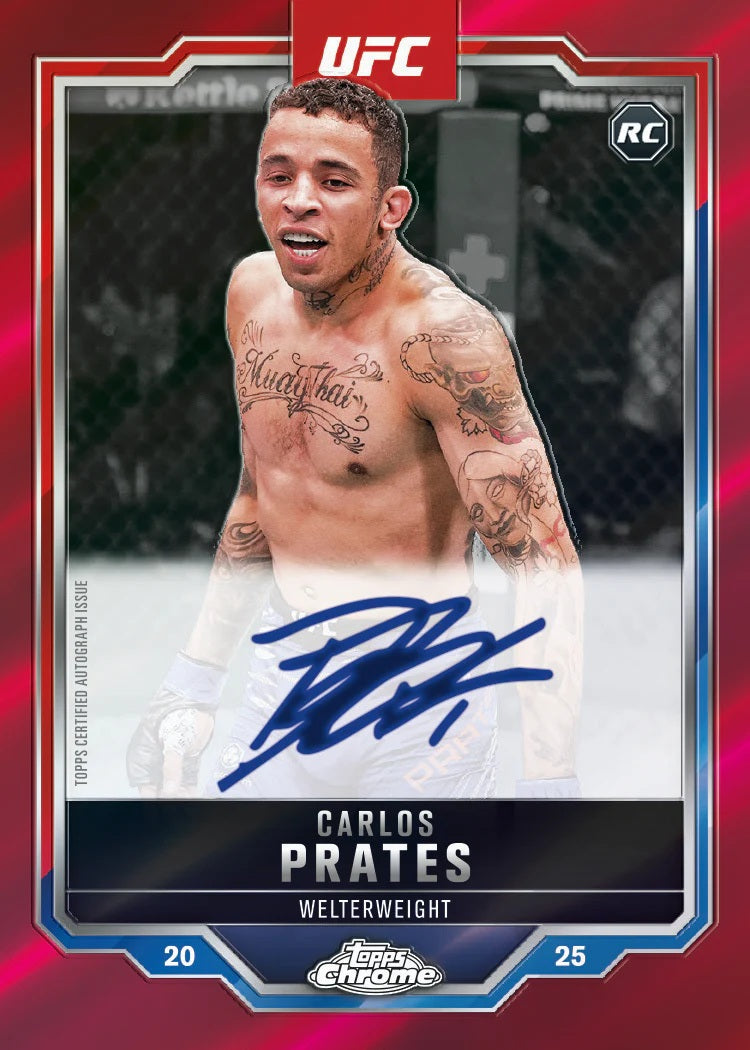 2025 Topps UFC Chrome HOBBY