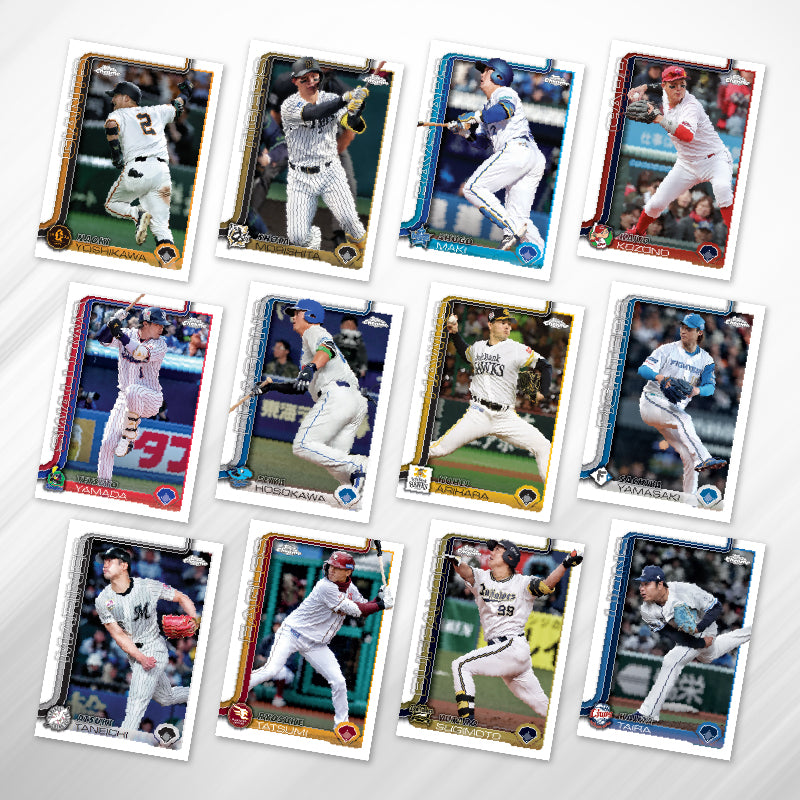 2025 TOPPS NPB Chrome Baseball Card Sealed Case (12 box)