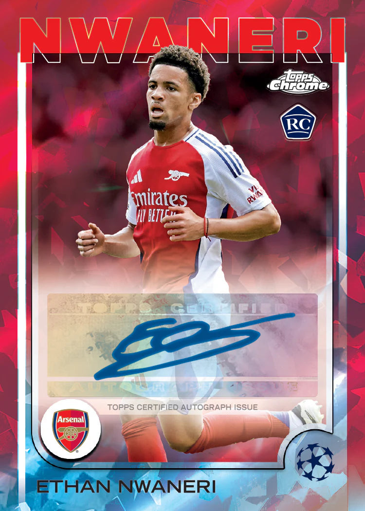 2024/25 Topps Chrome UCC SAPPHIRE