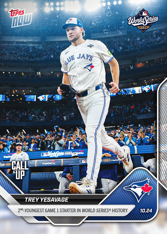 Trey Yesavage - 2025 MLB Topps NOW® - Card 894