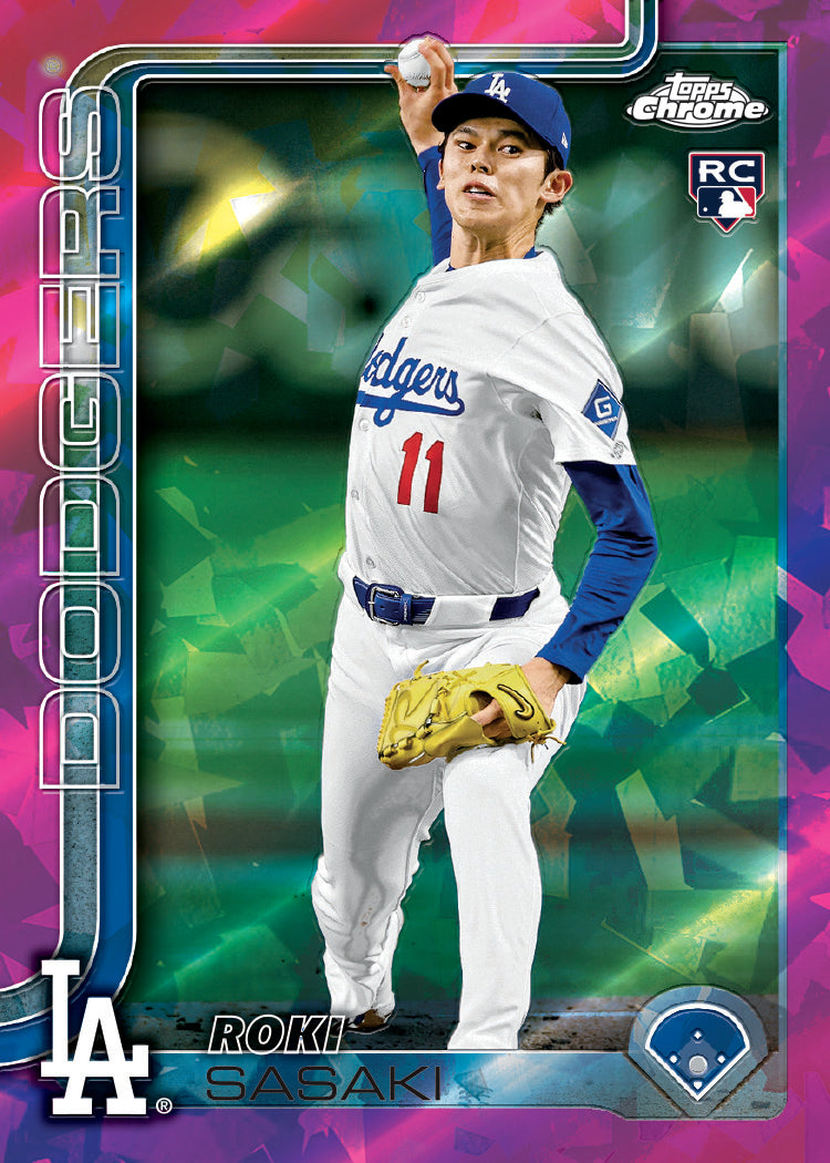 2025 Topps Chrome Baseball SAPPHIRE