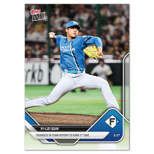YI-LEI SUN - 2025 NPB Topps NOW® Card 54