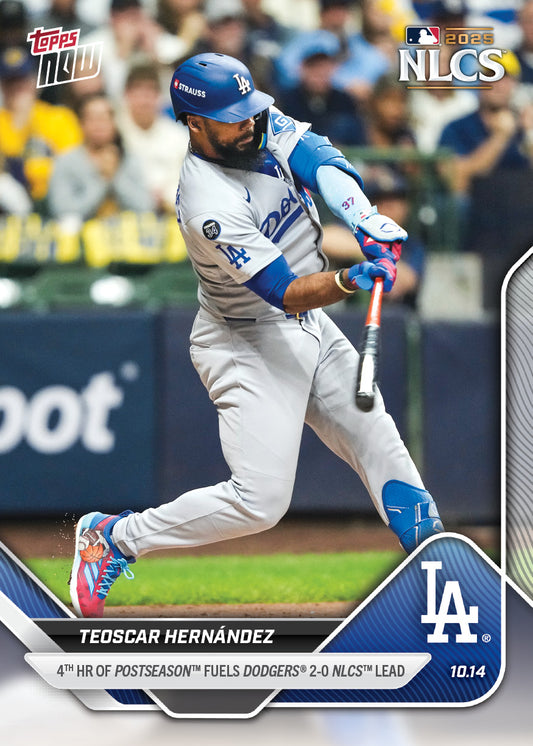 Teoscar Hernández - 2025 MLB Topps NOW® - Card 869
