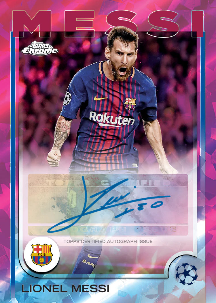 2024/25 Topps Chrome UCC SAPPHIRE