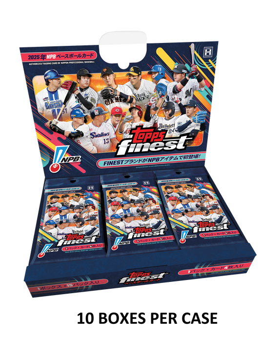 2025 Topps NPB Finest Sealed Case (10 box)