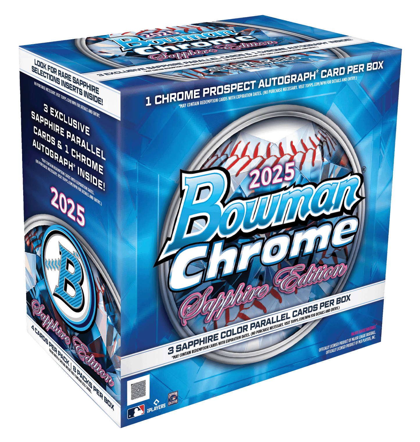 2025 Bowman Chrome Baseball - SAPPHIRE