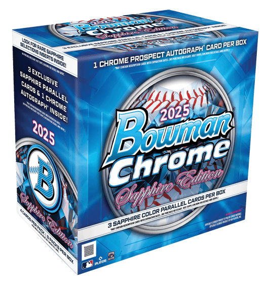 2025 Bowman Chrome Baseball - SAPPHIRE