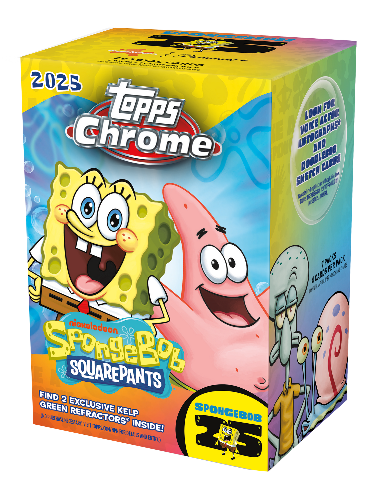 2025 Topps Chrome SpongeBob - VALUE