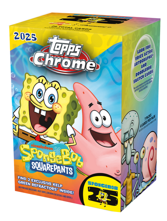 2025 Topps Chrome SpongeBob - VALUE