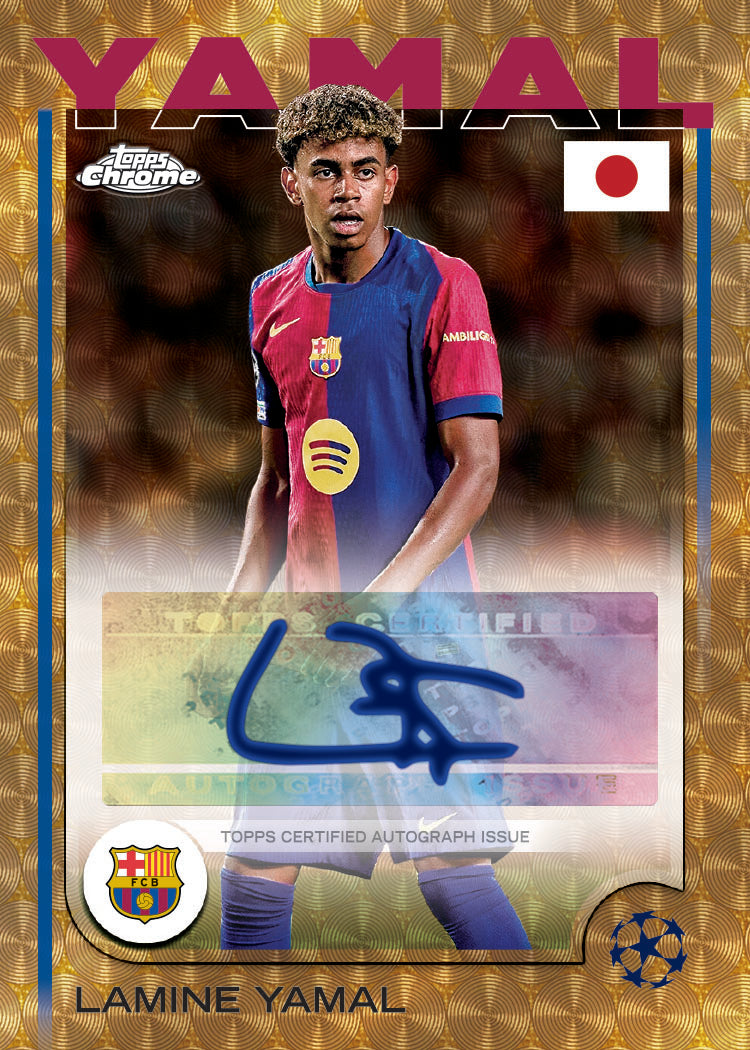2025 Topps UEFA Japan Edition Sealed Case (12 box)