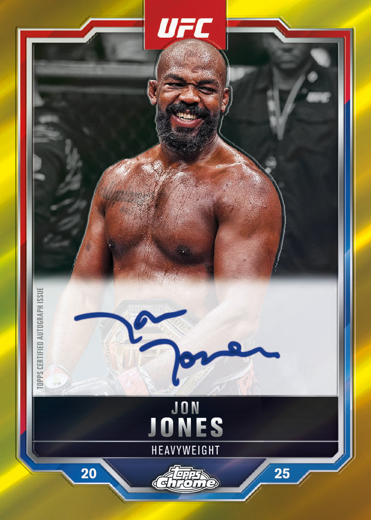 2025 Topps UFC Chrome MEGA