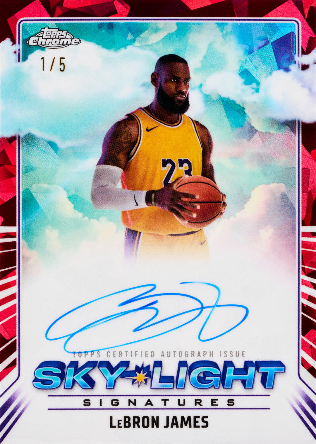 2024-25 Topps Chrome Basketball SAPPHIRE