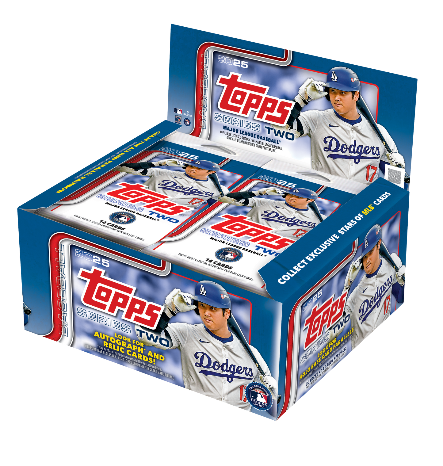 2025 MLB Series 2 Baseball Display Box Japan