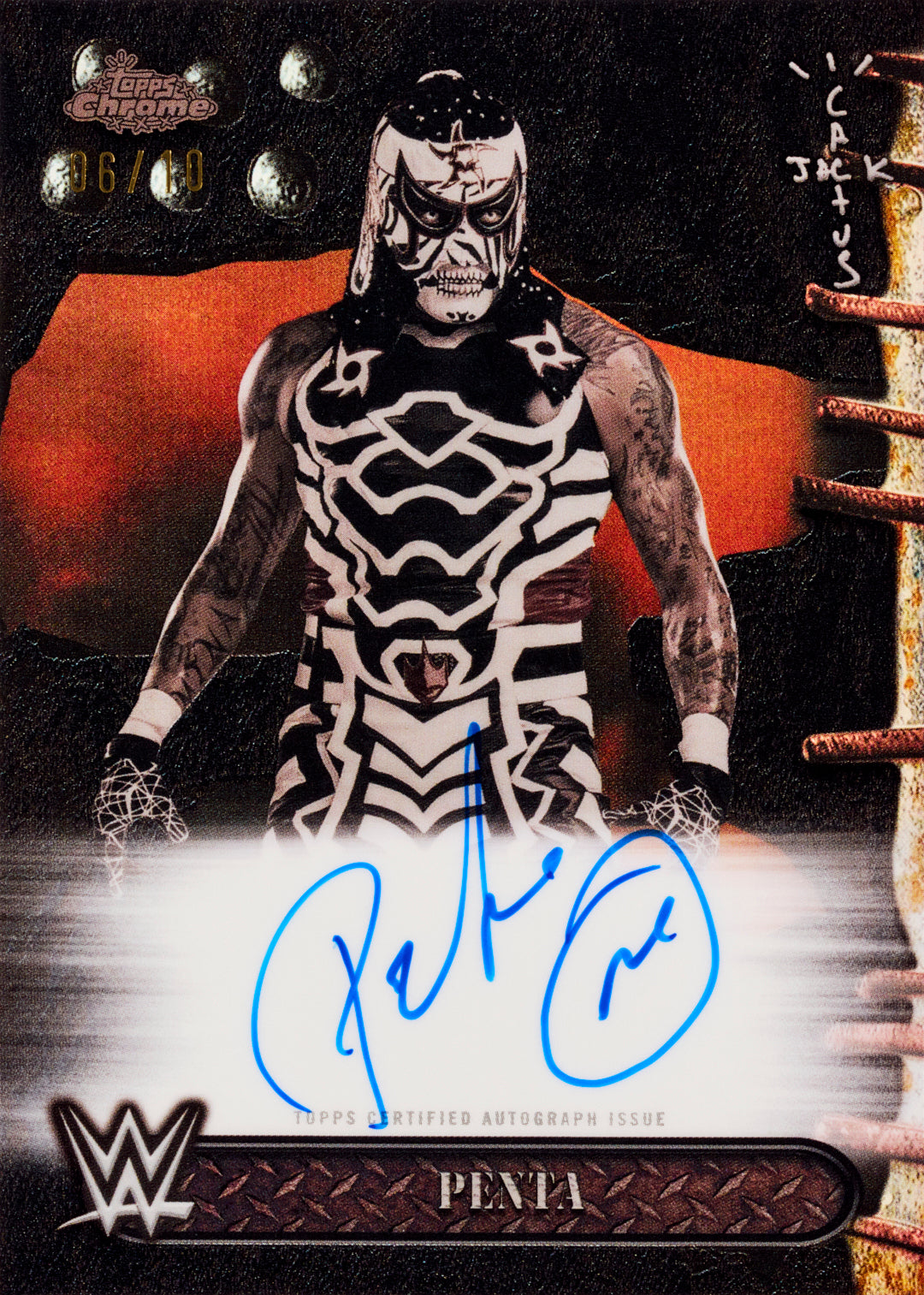 2025 Topps WWE Chrome x Cactus Jack