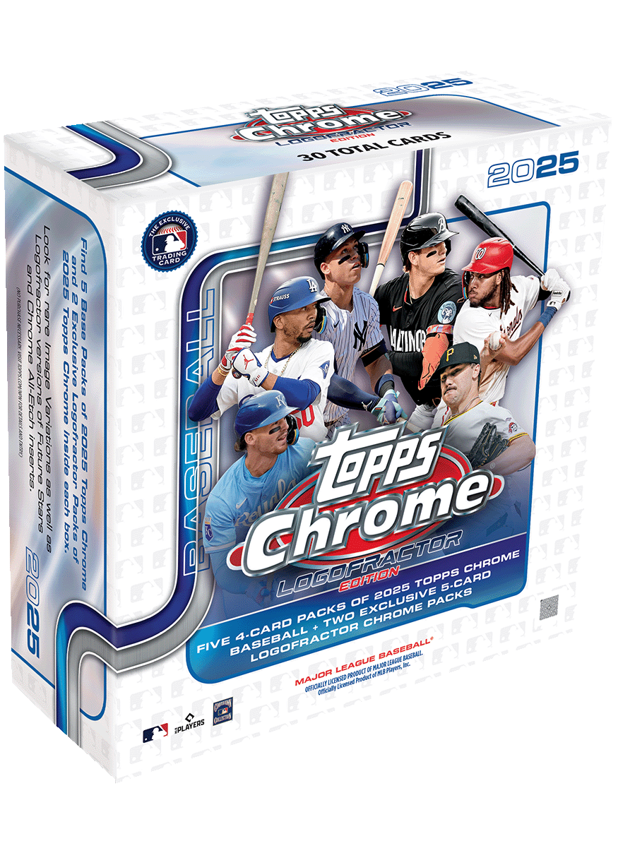 2025 Topps Chrome Baseball - LOGOFRACTOR MEGA