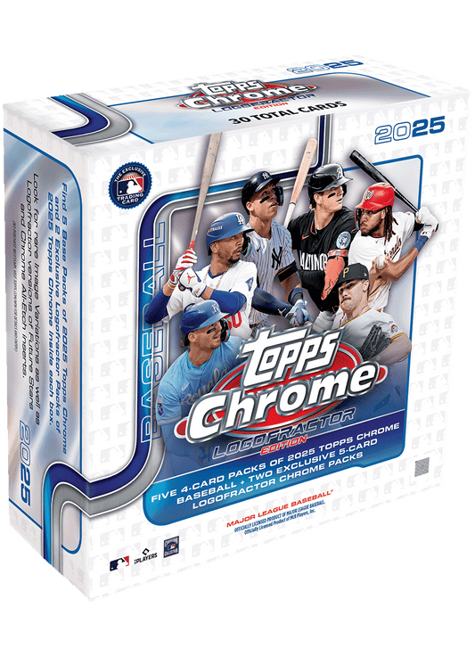 2025 Topps Chrome Baseball - LOGOFRACTOR MEGA