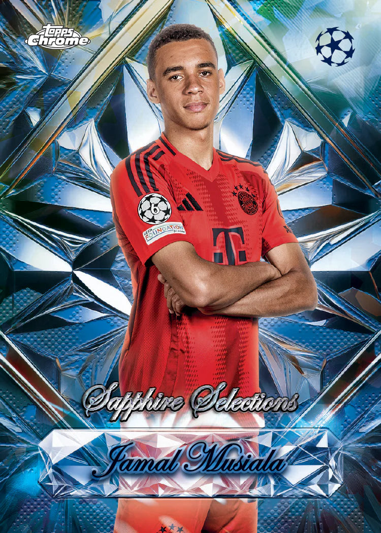 2024/25 Topps Chrome UCC SAPPHIRE