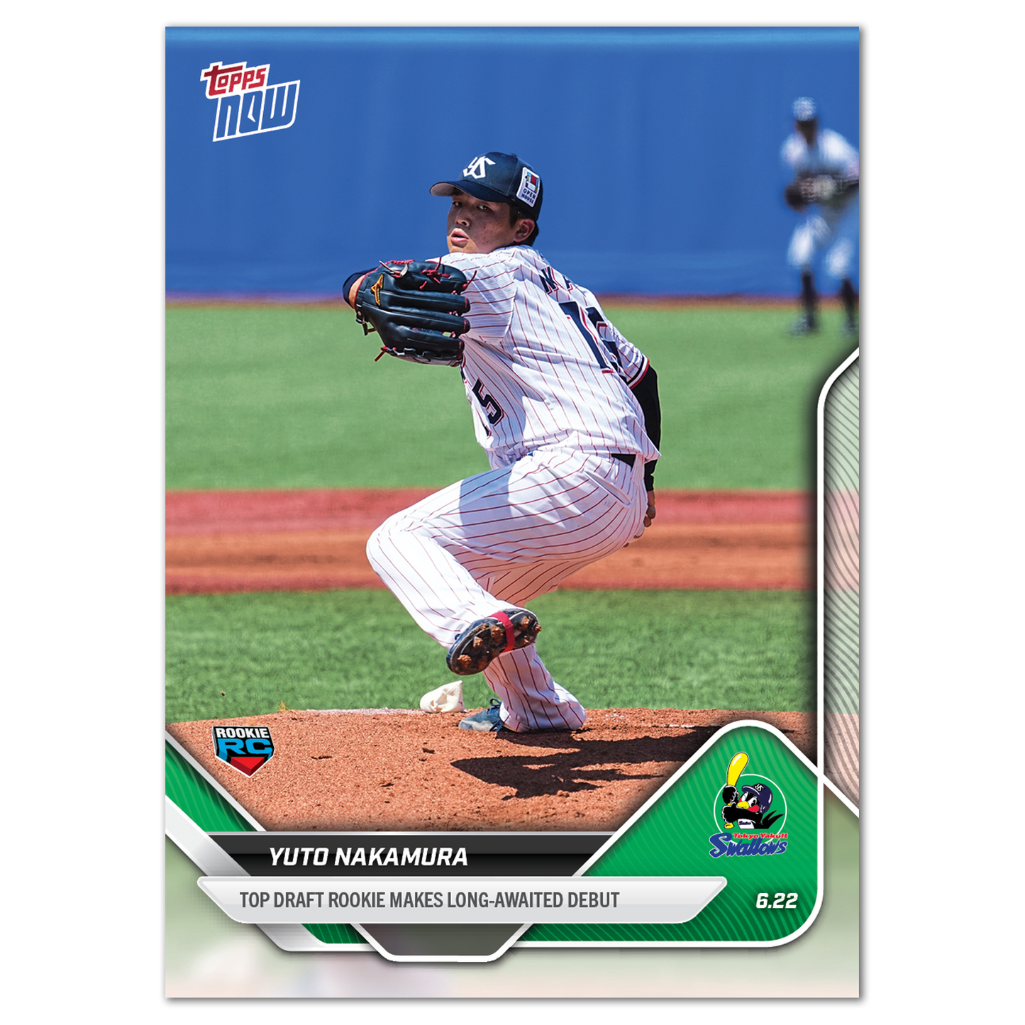 YUTO NAKAMURA - 2025 NPB Topps NOW® - Card 72