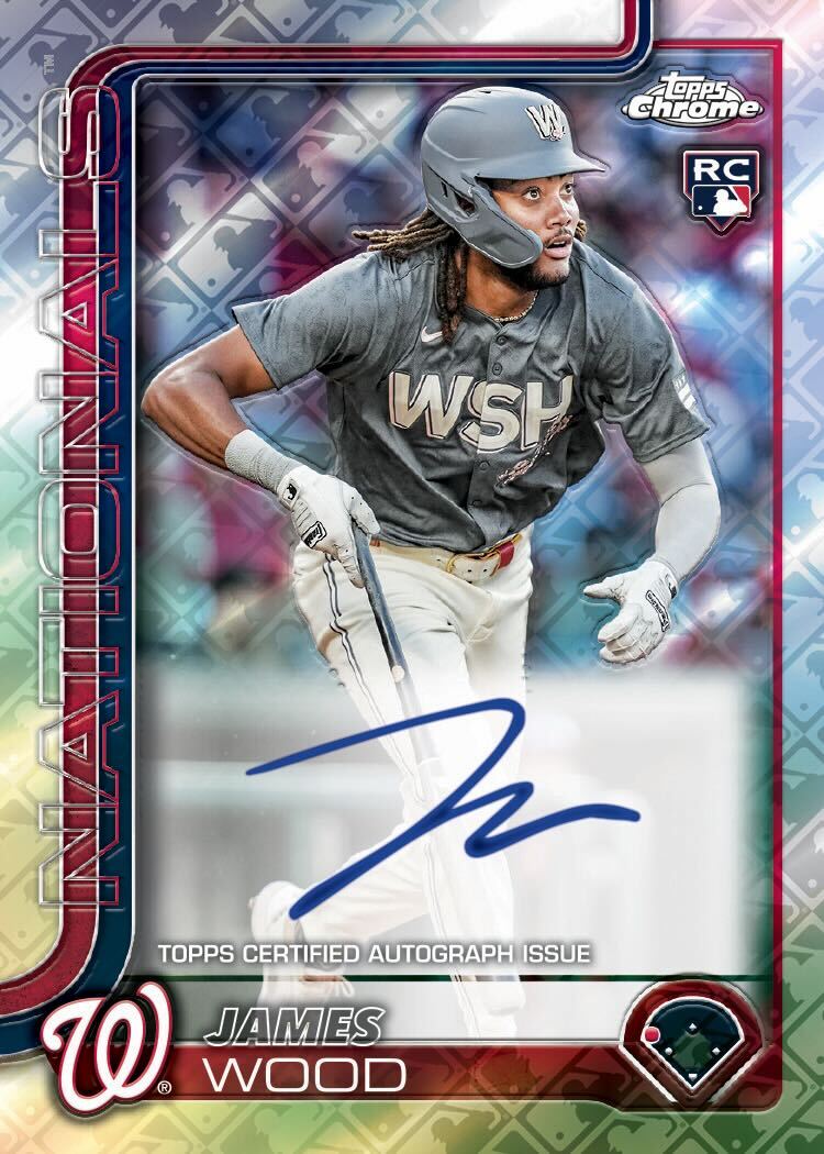 2025 Topps Chrome Baseball - LOGOFRACTOR MEGA