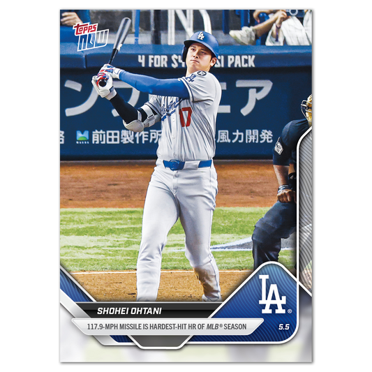 Shohei Ohtani - 2025 MLB Topps NOW® - Card 145