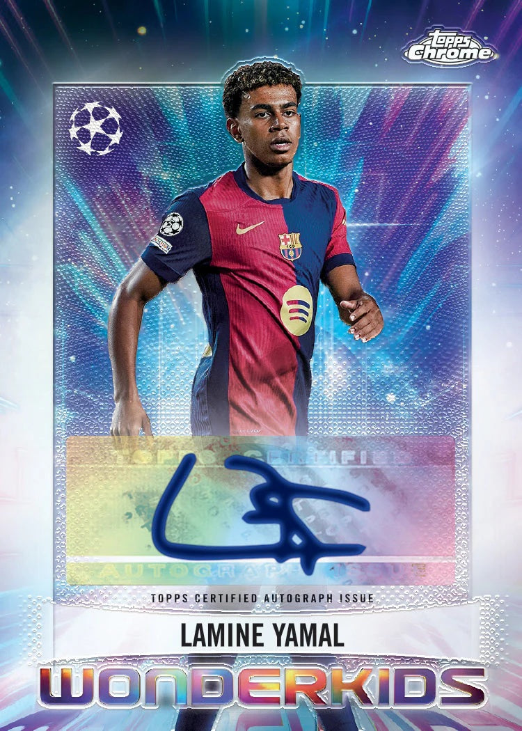 2024-25 Topps Chrome® UEFA Club Competitions - Value Box