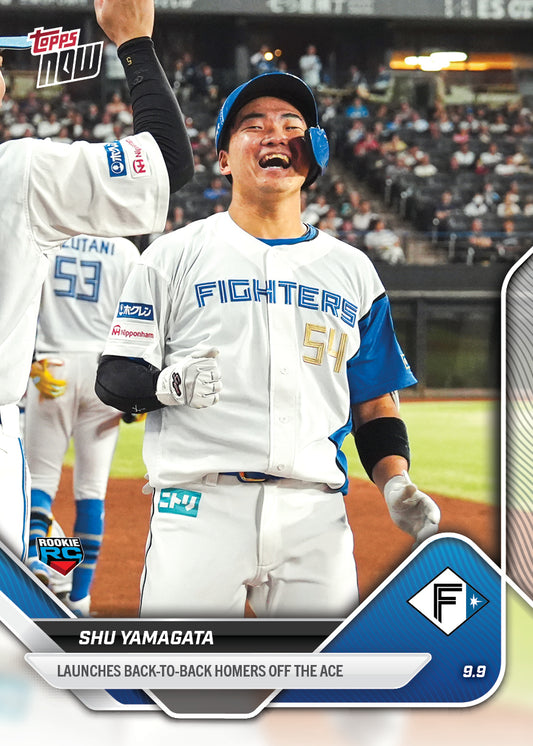 SHU YAMAGATA - 2025 NPB Topps NOW® - Card 150