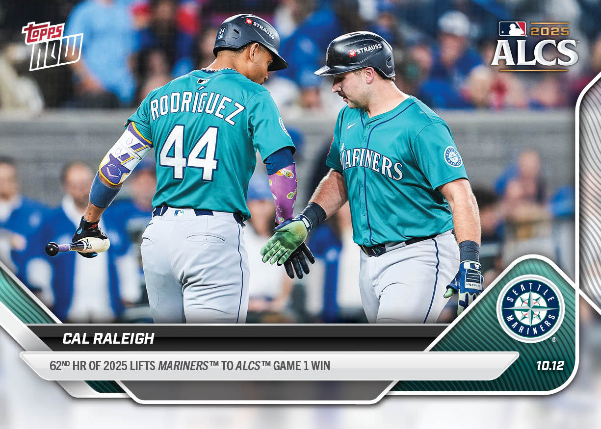 Cal Raleigh - 2025 MLB Topps NOW® - Card 860