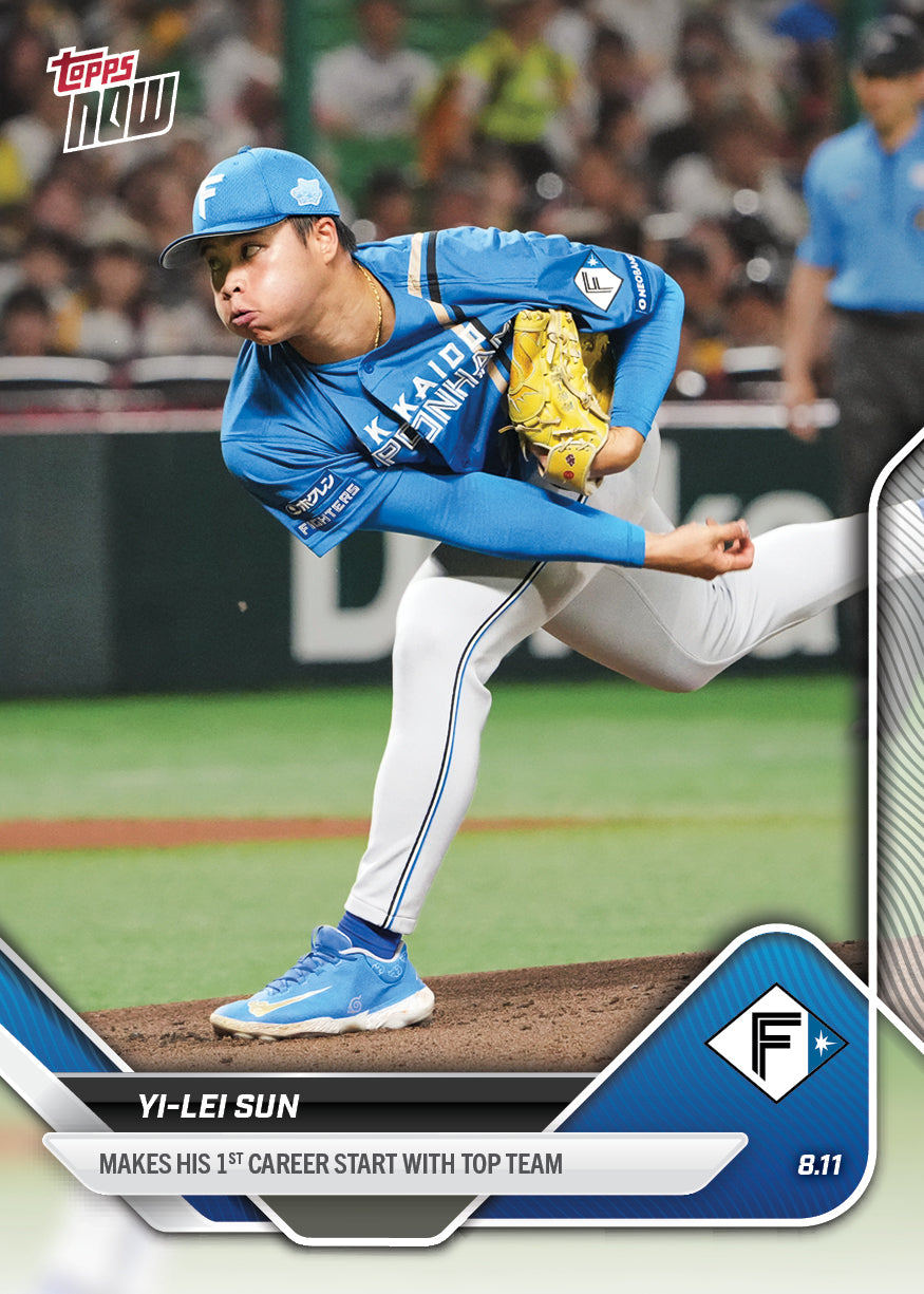 YI-LEI SUN - 2025 NPB Topps NOW® - Card 110