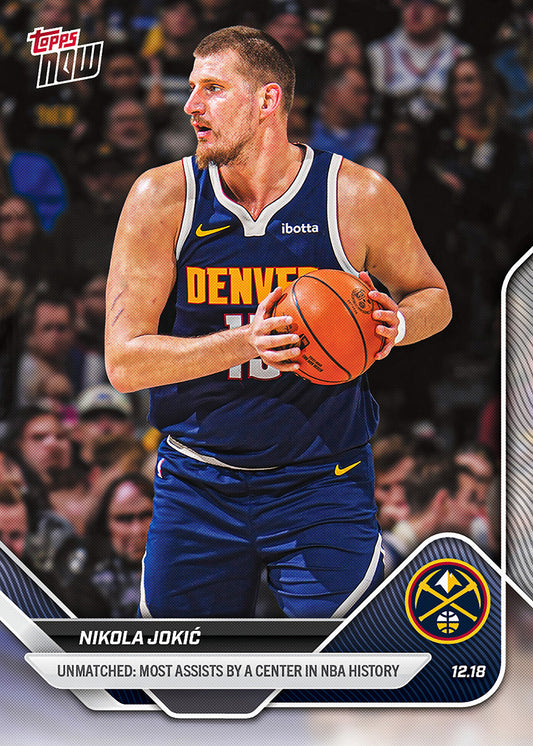 Nikola Jokić - 2025-26 NBA Topps NOW® - Card 90