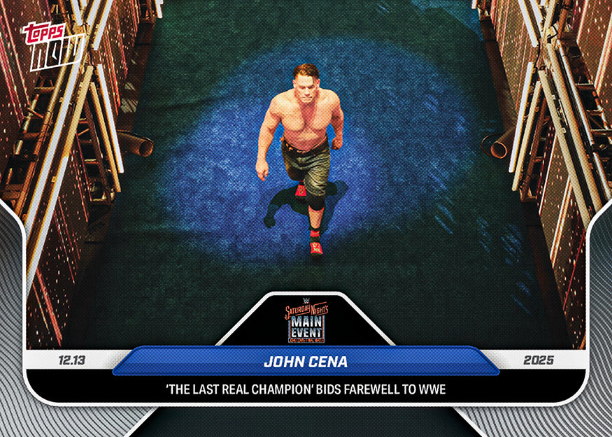 John Cena - 2025 WWE Topps NOW® - Card 137