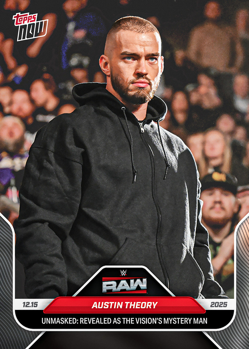 Austin Theory - 2025 WWE Topps NOW® - Card 138