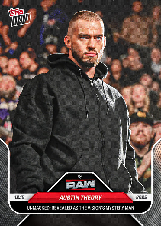 Austin Theory - 2025 WWE Topps NOW® - Card 138