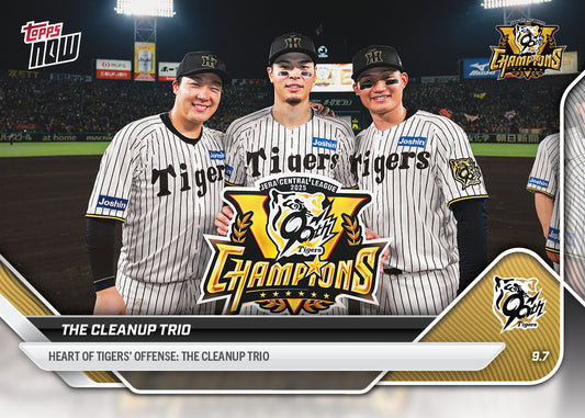 THE CLEANUP TRIO - 2025 NPB Topps NOW® - Card T-6